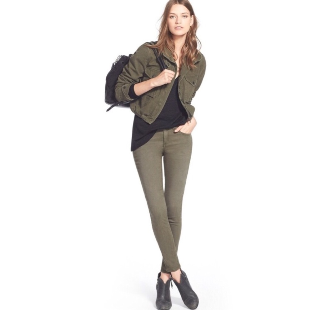✨Rag & Bone✨ Army Green Skinny Jeans